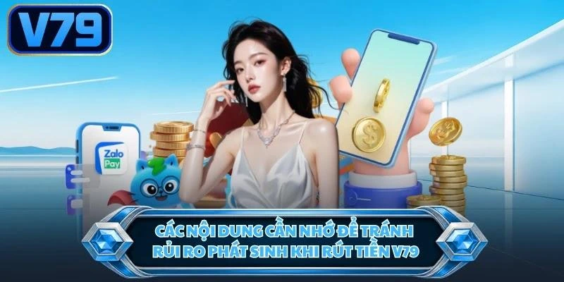 Các nội dung cần nhớ để tránh rủi ro phát sinh khi rút tiền V79