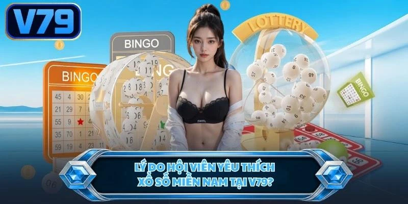 Lý do hội viên yêu thích xổ số miền Nam tại V79?